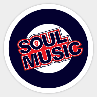 Soul Music fist Sticker